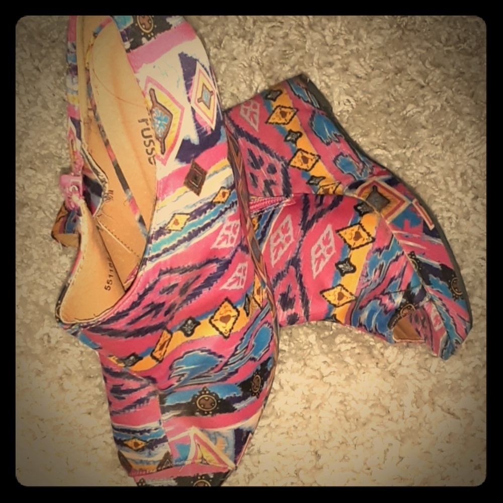 Multi colored Wedges